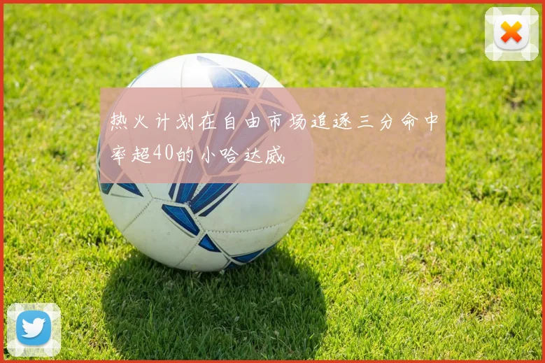 热火计划在自由市场追逐三分命中率超40的小哈达威